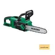 HiKOKI 36V Cordless Chainsaw Guide Bar 300mm Direct Drive Battery and Ch