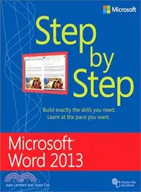 在飛比找三民網路書店優惠-Microsoft Word 2013 Step by St