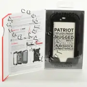 Tech21 Patriot Rugged Hard Shell iPhone 6 iPhone 6s Case Cover (Black T21-4269)