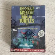 Teenage Mutant Ninja Turtles Movie II 2 Card Box Secret of the Ooze Topps BBCE