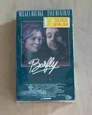 BARFLY (1987) Sealed Betamax Warner Charles Bukowski Biography Poet Drunk Brawl