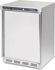 Polar C-Series Stainless Steel Under Counter Freezer, 140 Liter Capacity, White