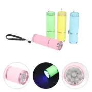 4 Pcs Solar LED Flashlight Exquisite Fine Workmanship Child
