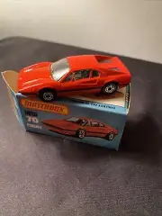 Matchbox 1981 Lensey 1-75 No 70 Ferrari UK Superfast Red MIMB