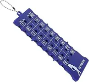 Golf Scorer Mini Scorekeeper Club Stroke Scoring Keeper Score Keeper Fence Golf Ball Tracker Yardage Card Scorekeepers Tennis Equipment Scorer Tennis Accessories Blue Plastic