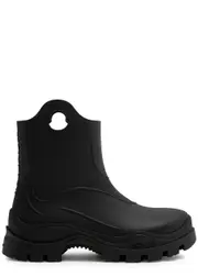 Moncler Misty Rubber Rain Boots - Black - 8 8