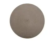 Maxwell & Williams Table Accents 38cm Round Placemats - Taupe - Set of 4