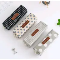 在飛比找蝦皮購物優惠-幾何韓國簡約文具袋鉛筆盒鉛筆盒幾何簡約現代圖案