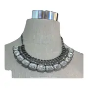 Paparazzi Rhinestone Plated Necklace With Earrings