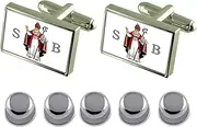 [Select Gifts] Shirt Dress Studs Dubrovnik City Croatia Flag Cufflinks