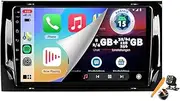 Y600s,Car Stereo Android 15.0 Radio for Karoq NU7 2017-2021 GPS Sat Navigation 9'' Touchscreen DVD Multimedia Video Player FM BT Receiver with Carplay 4G 5G WiFi DSP SWC