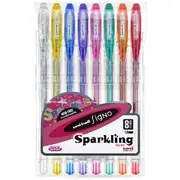 Uni-Ball Signo Gel Pens Sparkling 8 Pack