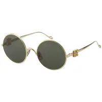 在飛比找Yahoo奇摩購物中心優惠-LOEWE 太陽眼鏡(金色)LW40107U