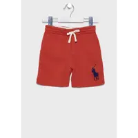 在飛比找蝦皮購物優惠-Polo 大馬刺繡Logo抽繩兒童短褲