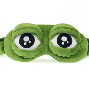 Pepe The Frog Sad Frog 3D Eye Mask Cover Sleeping Rest Sleep Anime Funny Gift~'l
