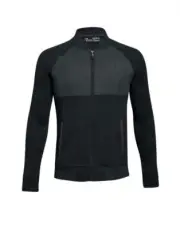 Under Armour Boys Storm Full Zip Sweaterfleece, Black/Grey, NEW