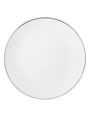 [Maxwell & Williams] White Platinum Coupe Entree Plate 23cm in Platinum