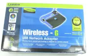 Cisco Linksys Wireless-G USB Network Adapter 2.4 GHz Model WUSB54G