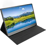 4K Portable Monitor, 13.3 UHD IPS Portable Laptop Monitor, Second Monitor USB C HDMI Computer Gaming Display with Speakers & Cover, Travel Monitor for PC Phone Switch