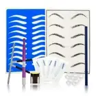 Eyebrow Microblading Kit, Eyebrow Micro Needling Pen Set With Pigment Ink