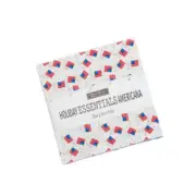 Moda HOLIDAY ESSENTIALS AMERICANA Charm Pack 20760PP 42 5" Quilt Fabric Squares