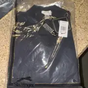 Men’s Black Mock Golfers Turtle Neck NWT Size XL