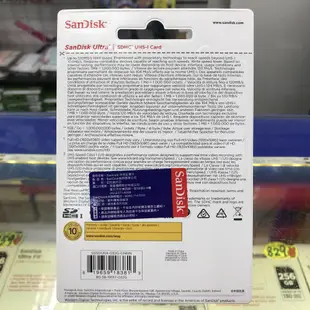 SanDisk Ultra SDHC SD UHS-I 32G 32GB 120MB/s 相機卡 高速傳輸 記憶卡