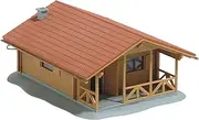 Busch 1035 Log Cabin HO Structure Scale Model Structure