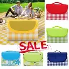 Extra Large Soft Picnic Blanket Rug Waterproof Folding Mat Camping Oxfo-rd Cloth