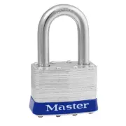 Padlock, 3/8 in Dia Shackle, 1-1/2 in H Shackle, Hardened Boron Alloy Steel Shac