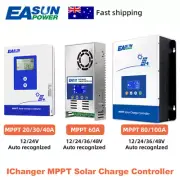 Easun 100A 80A 60A 40A 30A 20A MPPT Solar Charge Controller 12V 24V 36V 48V AU