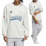 ADIDAS WS SWEAT CREW M 男 白藍色 運動 休閒 圓領T 上衣 長袖 IN0973