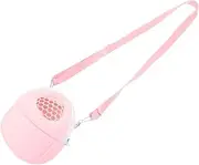 JUMPLAWN Portable Small Animal Carrier Bag with Adjustable Strap Breathable Mesh for Hamsters Guinea Pigs and Chinchillas Nest and Travel Pouch for Squirrels and Small