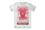 Led Zeppelin Unisex Adult Mobile Municipal T-Shirt (White) - UTRO1521