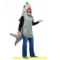 在飛比找Yahoo!奇摩拍賣優惠-☆瘋狂派對☆萬聖節服裝/海洋動物服裝/鯊魚服裝/成人鯊魚裝/