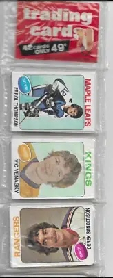 1975-76 Topps Hockey Unopened Rack Pack