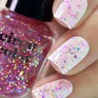 Cirque Colors Crystal Tokyo Nail Polish - Iridescent Pink Flakie Glitter Topper