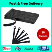 Cable Ties Reusable Cable Management Winder Hook and Loop Strap Cord Organiser