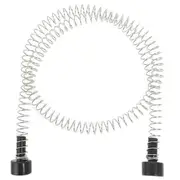Zipline Spring Brake 165cm Stainless Steel Zip Line Spring Brake Heavy Duty Zipline Brake Speed Reducer Spring Brake as shown
