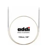 Addi Brass Tip Circular Knitting Needles - 150cm (60")