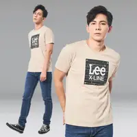 在飛比找momo購物網優惠-【Lee 官方旗艦】男裝 短袖T恤 / 系列磚牆LOGO 奶