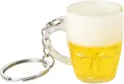 [YangQian] Beer Keychain for Women Men Car Key Accessories for Women Men Keychain Charm for Bag Backpack Purse Fake Beer Cup Key Chain