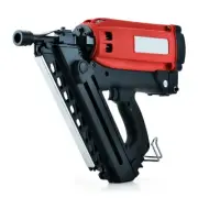 Cordless Framing Nailer 34 ° Gas Nail Gun Nailer 2 Battery Charger Tool Box