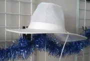 Lawn Bowls Hat 7 cm Brim vented mesh to keep breeze flow L 57 - 58 XL 59 - 60