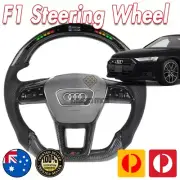 Carbon Fiber LED Shift Light Steering Wheel For AUDI S8 2019-2021 4N2 4N8 4NC &L