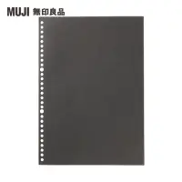 在飛比找momo購物網優惠-【MUJI 無印良品】書型可撕活頁紙.6mm橫線.30孔/5