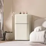 精品百货 金松BCD-81JR復古小冰箱雙門小型迷你冰箱辦公室公寓冷藏冷凍冰箱