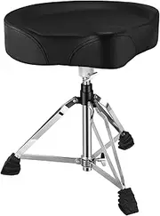 Donner Adjustable Drum Stool Chair Padded Chair Motorcycle Style Drum Sloan