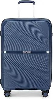 [British traveller] Suitcase Lightweight PP Hard Shell Trolley, Fashion Travel Carry on Hand Luggage Cabin Size, TSA Lock Check in Case with 4 Spinner Wheels