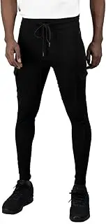 [Artefit] Rondane Men's Compression Leggings - Men's Sports Leggings - Compression Activewear - Black